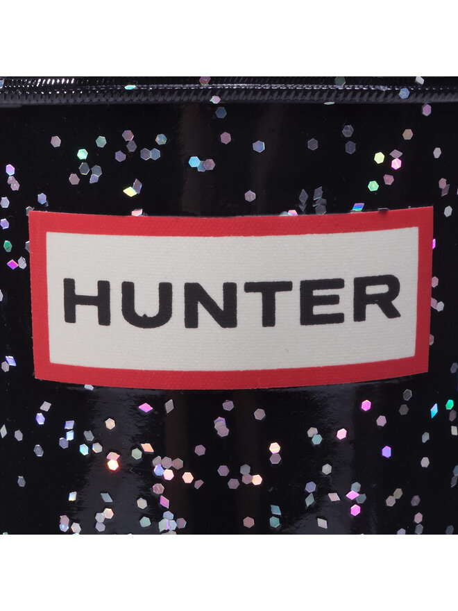 Hunter Holínky Hunter Org Kids Giant Glitter Boots JFT6075RGT Černá