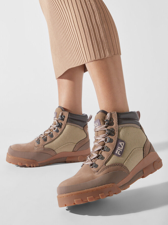 Fila grunge mid beige outlet