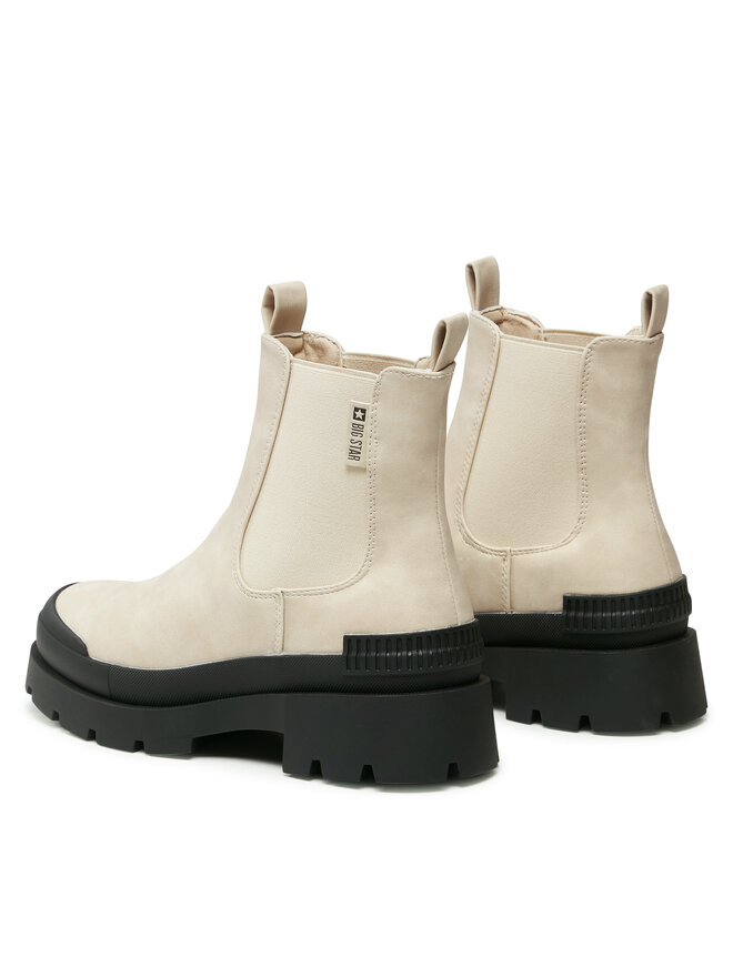 Big Star Shoes Bokacsizma Big Star Shoes MM274322 Bézs