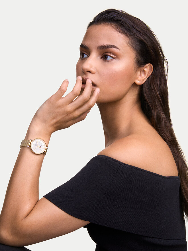 Daniel Wellington Hodinky Daniel Wellington DW00100771 Zlatá