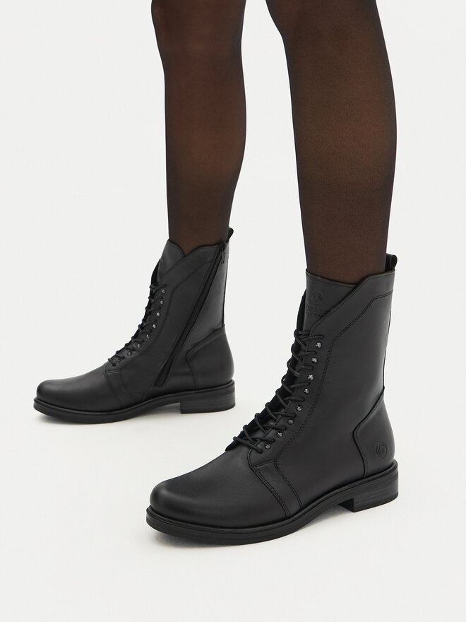 Remonte Schnürschuhe Remonte D8380-01 Schwarz