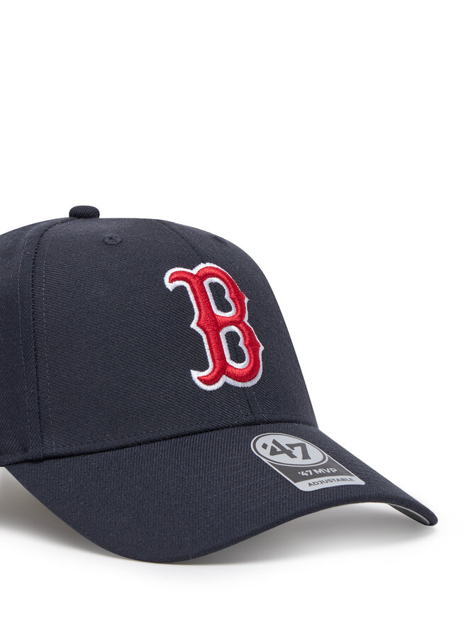47 Brand Καπέλο Jockey 47 Brand MLB Boston Red Sox '47 MVP B-MVP02WBV Σκούρο μπλε