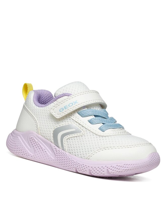 Geox Tenisice Geox B Sprintye Girl B454TD 01454 C0653 Bijela