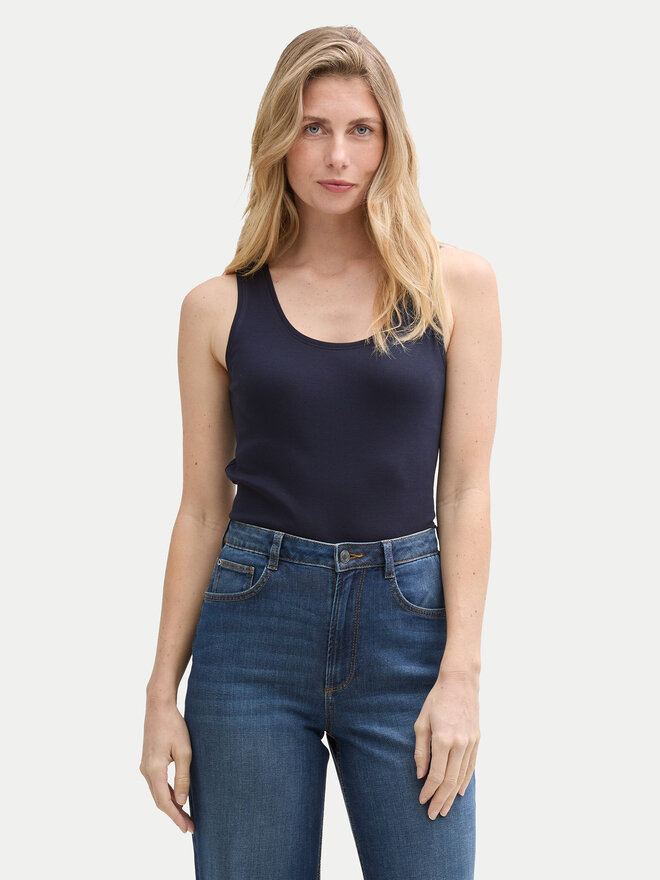 Tom Tailor Tom Tailor Top 1045540 Azul marino Regular Fit