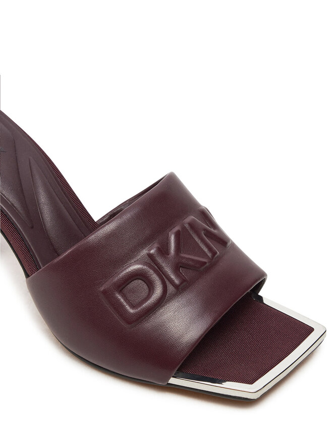 DKNY Klapki DKNY Keke K3471856 Bordowy