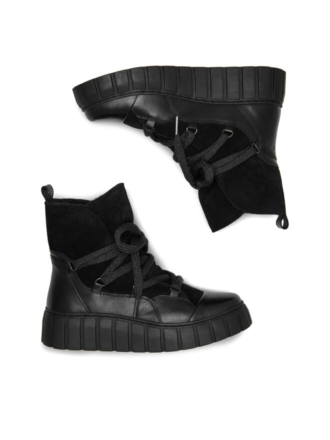 Sergio Bardi Μποτάκια Sergio Bardi WI23-C1025-01SB Μαύρο