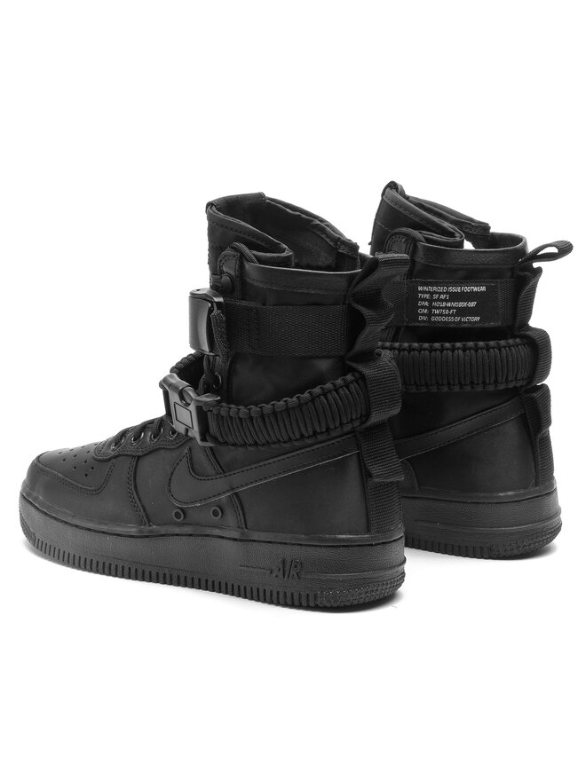 Black nike sf af1 best sale