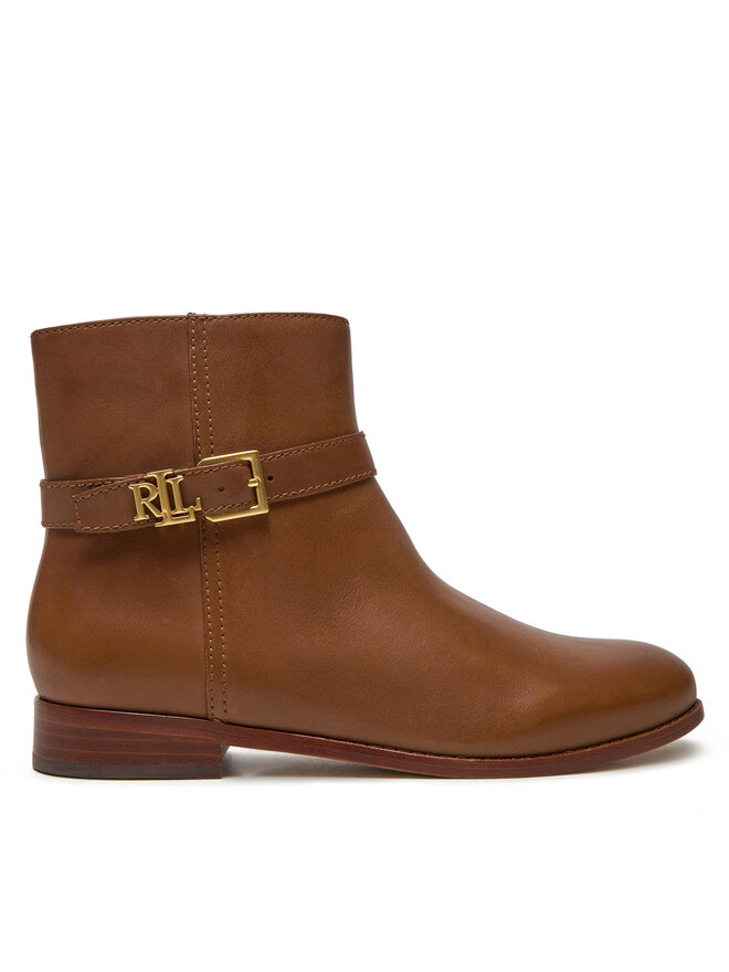 LAUREN RALPH LAUREN Členková obuv Lauren Ralph Lauren 802946807002 Hnedá