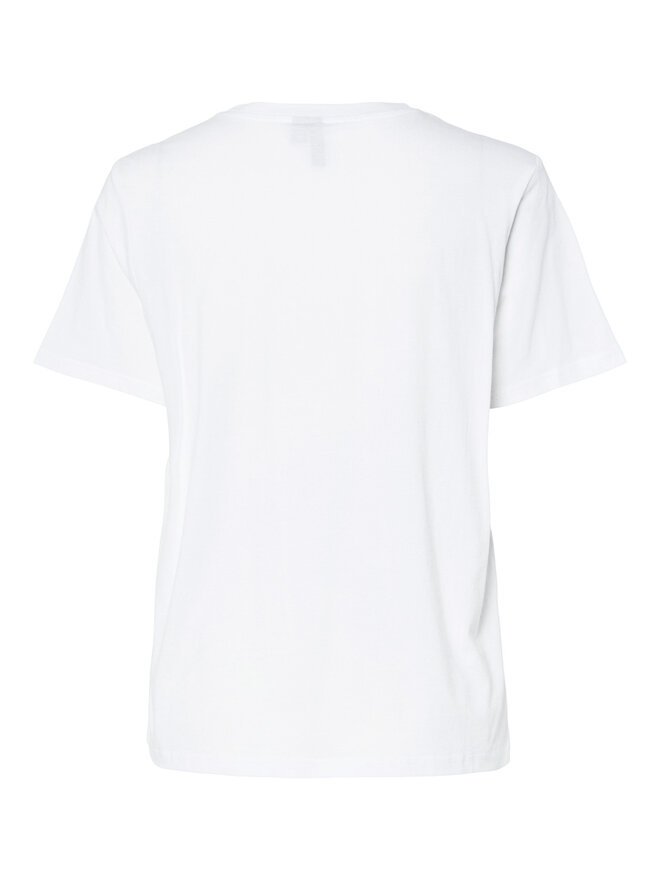 Pieces Pieces T-Shirt Maria 17155082 Weiß Relaxed Fit