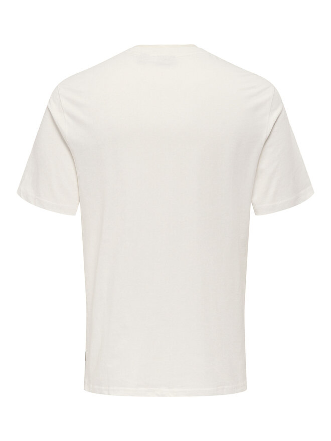 Only & Sons Only & Sons Camiseta Magdy 22029454 Blanco Regular Fit