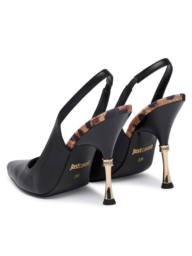 Just Cavalli Туфлі Just Cavalli 80RA3S45 ZPB93 Чорний
