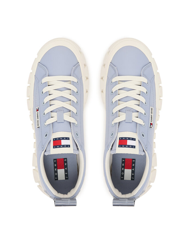 Tommy Jeans Sneakers Tommy Jeans Tjw Flatform Chunky Sneaker EN0EN03036 Blau