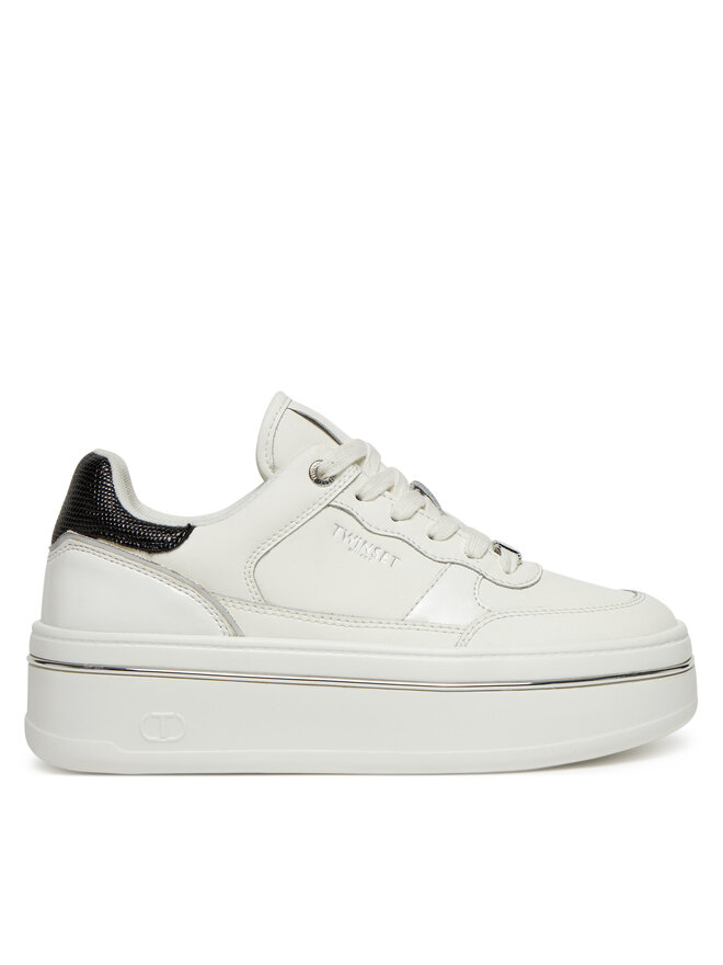 TWINSET Сникърси TWINSET 251TCP014 Бял
