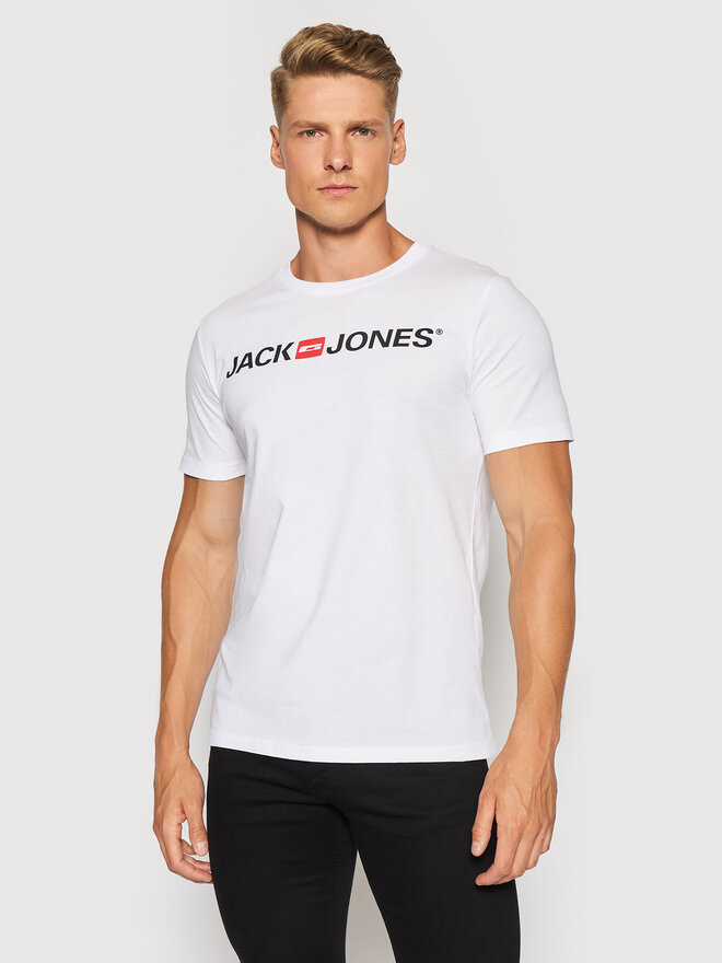 Jack&Jones Jack&Jones Set od 3 majice Corp Logo 12191330 Šarena Slim Fit