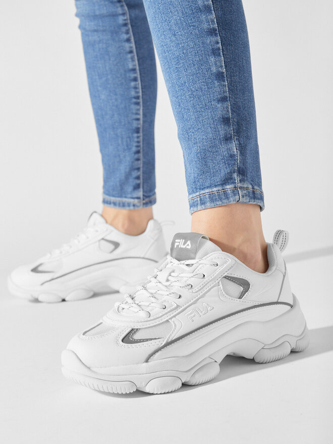 Fila Sneakersy Fila Strada Lucid Wmn FFW0192.10004 Bílá