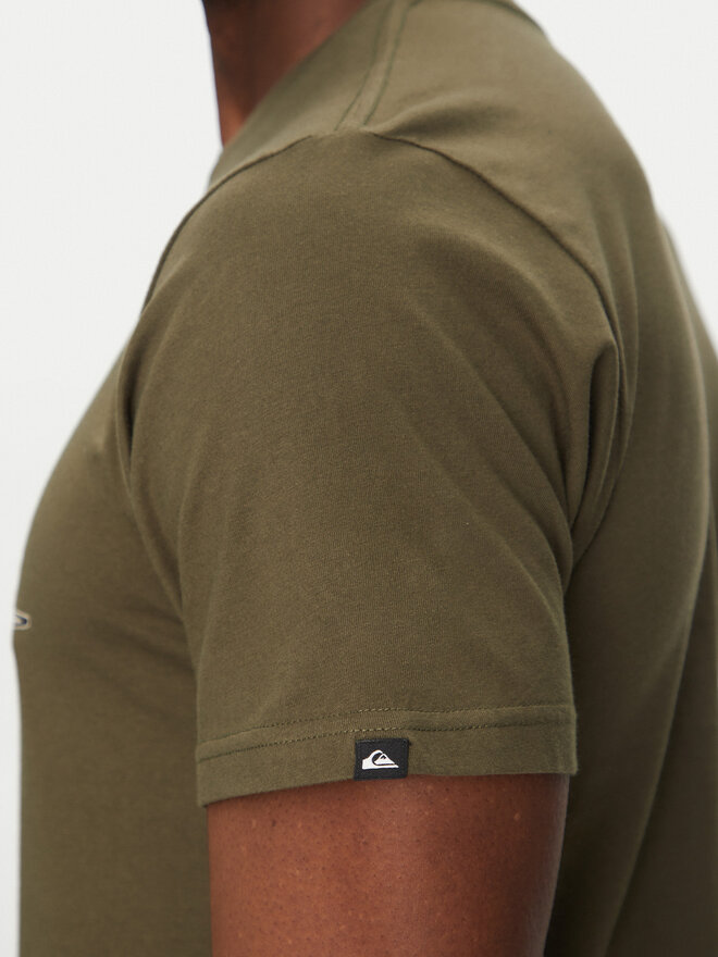 Quiksilver Quiksilver Marškinėliai EQYZT08056 Žalia Regular Fit
