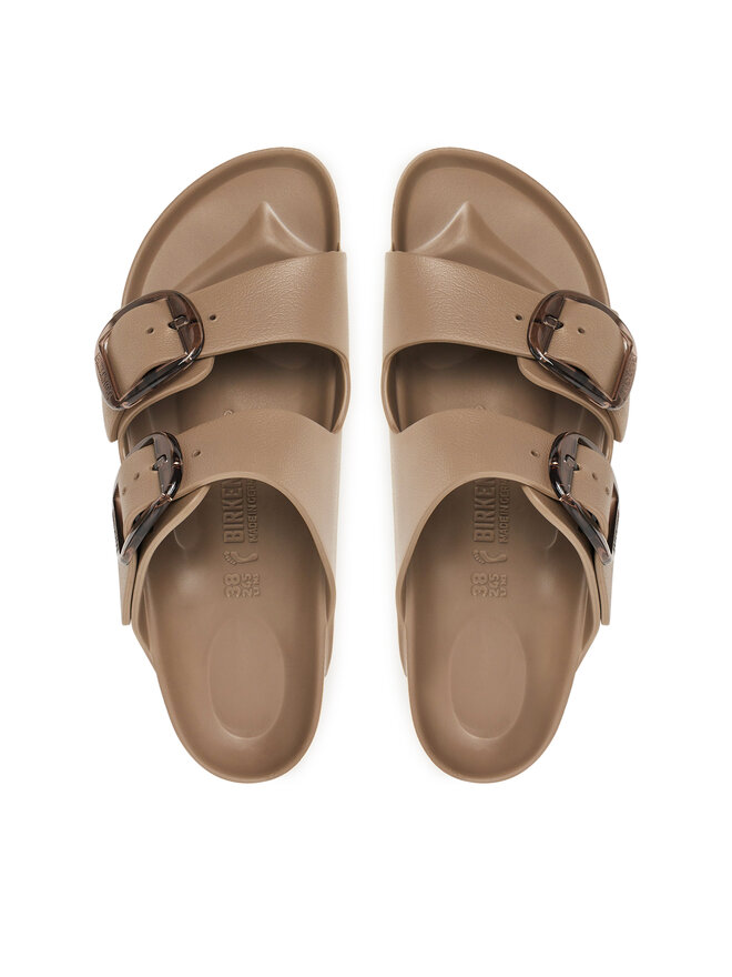 Birkenstock Pantoletten Birkenstock Arizona Big Buckle Eva 1030389 Braun
