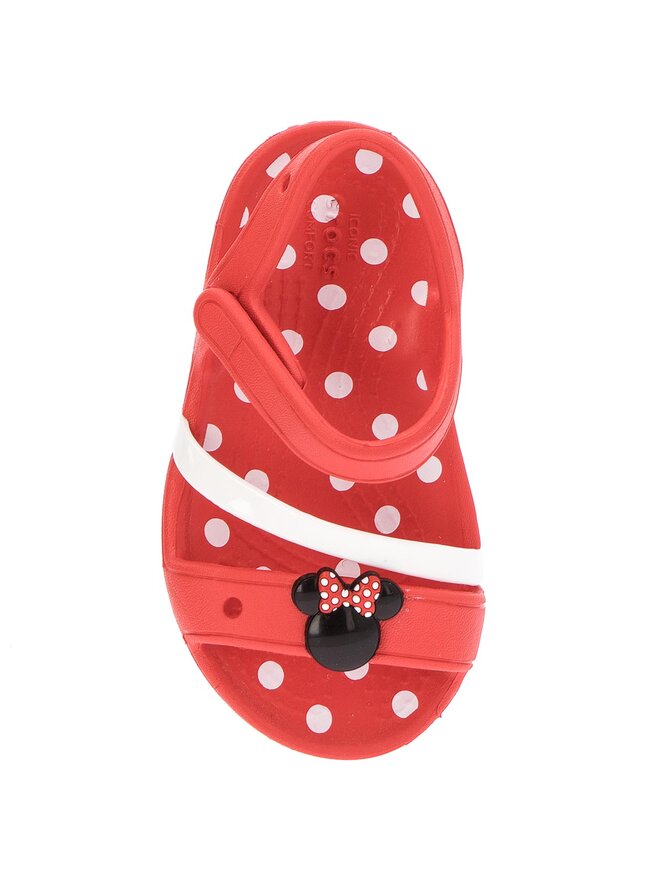 Sandales Crocs Lina Minnie Sandal K 204999 Rouge chaussures