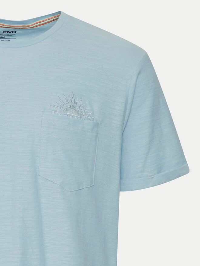 Blend Blend Camiseta 20716864 Azul Regular Fit