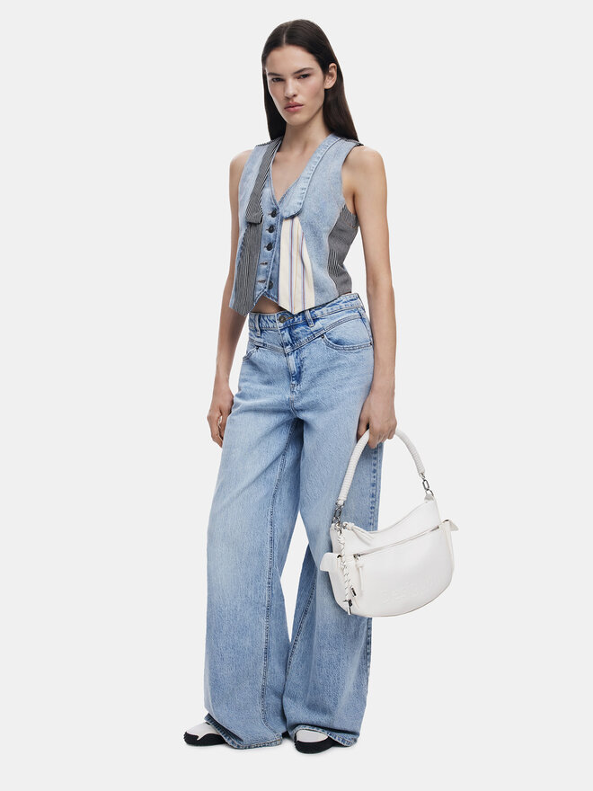 Desigual Torebka Desigual 25SAXPBV Biały