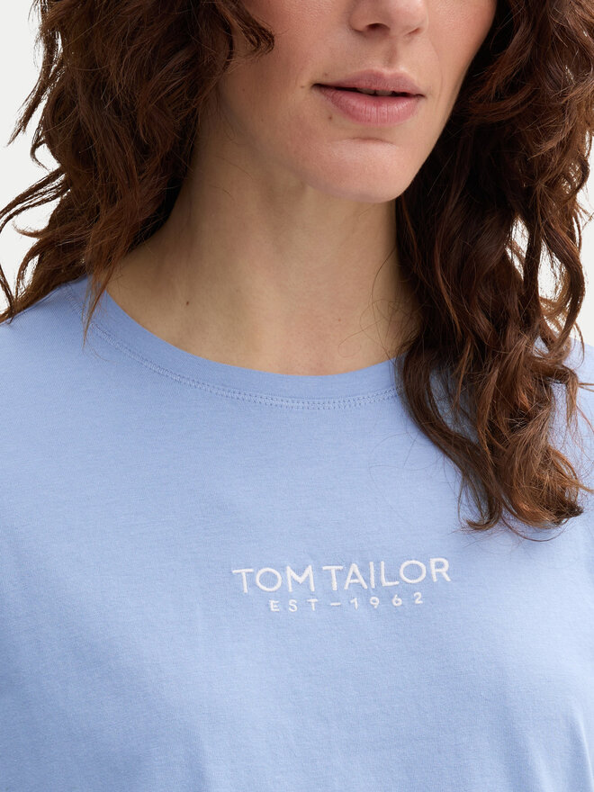 Tom Tailor Tom Tailor Marškinėliai 1045543 Mėlyna Regular Fit