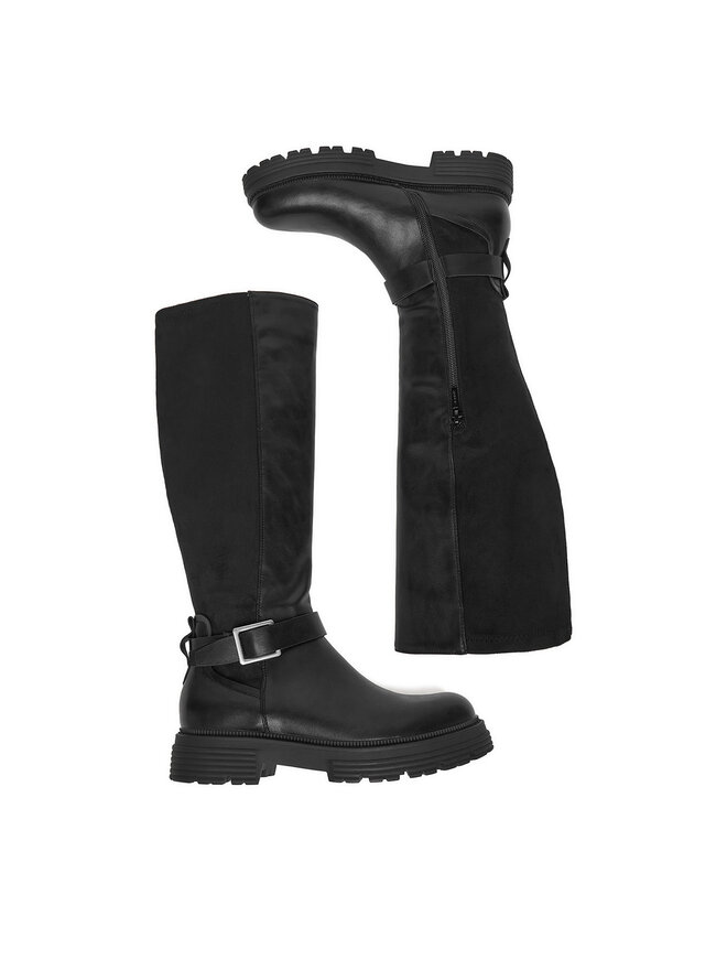 Kozaki JENNY CEO-WS6211-10 Czarny | eobuwie.com.pl