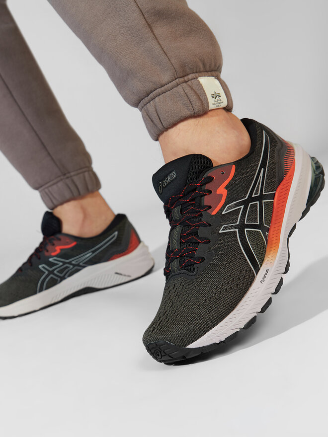 Zapatillas de running Asics Gt 1000 11 Tr 1011B573 Caqui zapatos.es