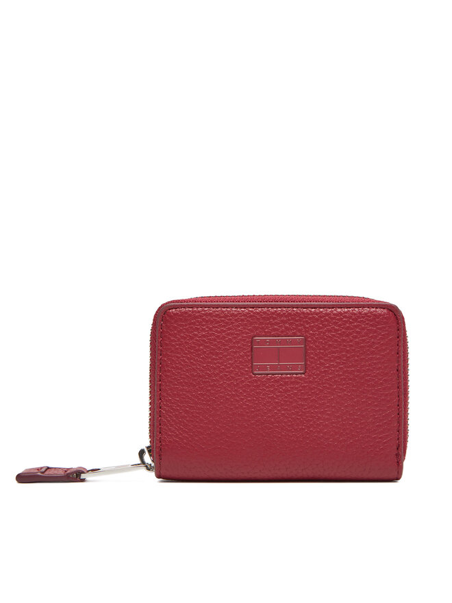 Tommy Jeans Majhna ženska denarnica Tommy Jeans Tjw Must Small Za AW0AW17642 Rdeča