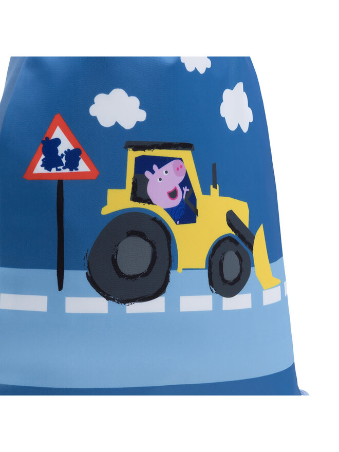 Peppa Pig Ruksak vreća Peppa Pig ACCCS_SS24-510PP Tamnoplava