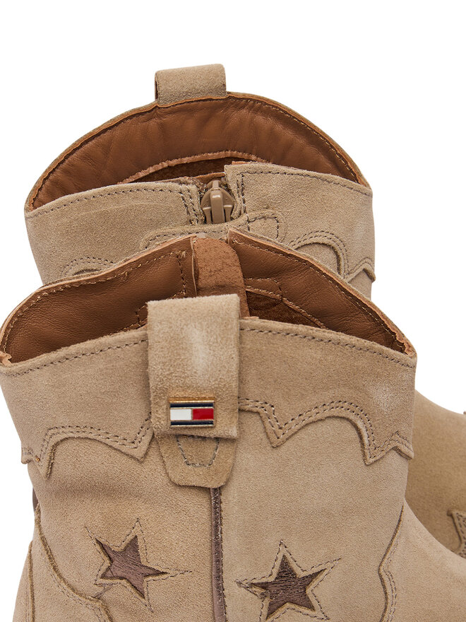 Tommy Hilfiger Cowboystiefel Tommy Hilfiger T3A5-35196-1429 Beige