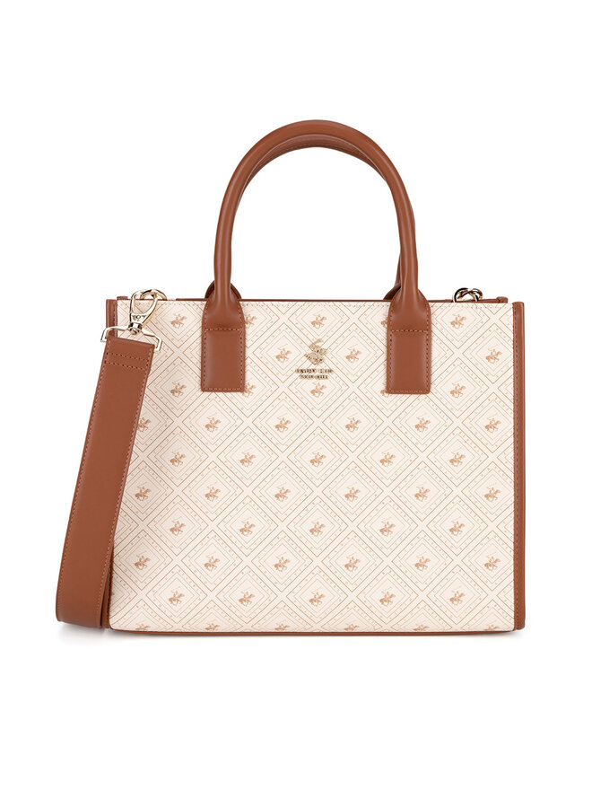 Beverly Hills Polo Club Torebka Beverly Hills Polo Club BHPC-S-004-07 Beżowy