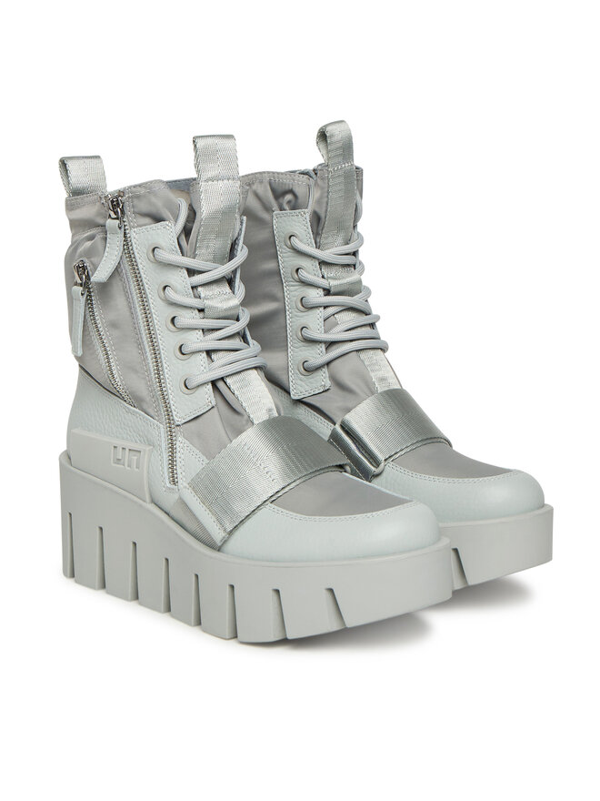 United Nude Schnürschuhe United Nude Grip Combat Lo 10961919165 Grau