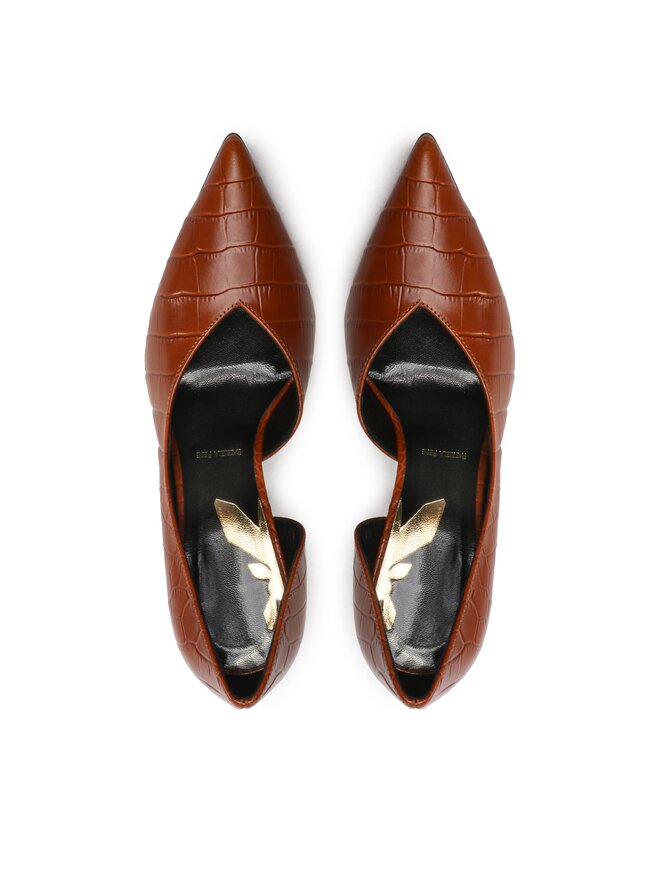 Patrizia Pepe Pantofi cu toc subțire Patrizia Pepe 8Z0078/L030-B665 Maro