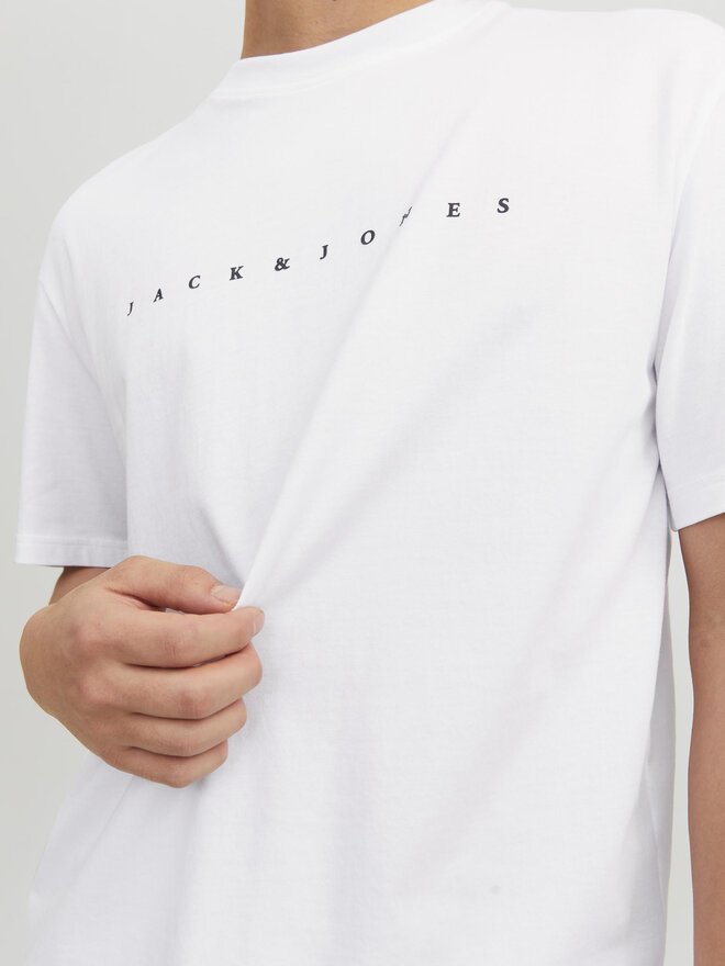 Jack&Jones Jack&Jones Camiseta Star 12234746 Blanco Relaxed Fit