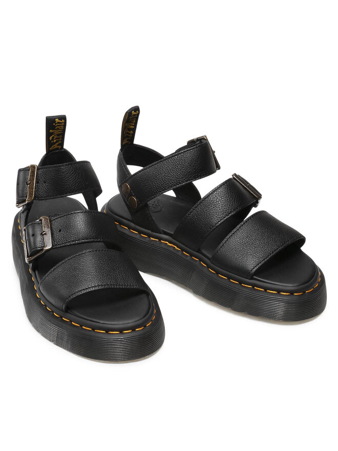 Dr. Martens Sandały Dr. Martens Gryphon Quad 25720001 Czarny