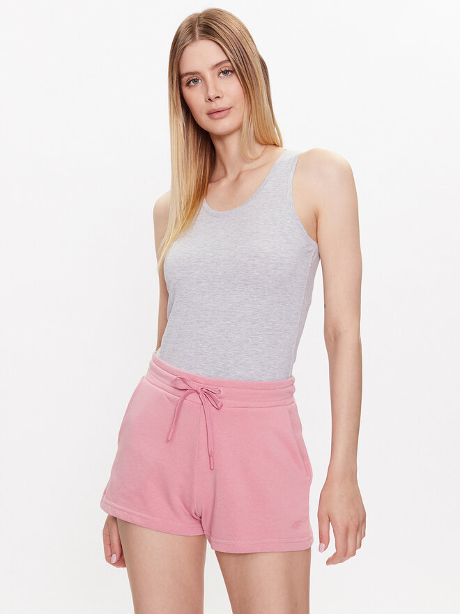 4F 4F Top 4FSS23TTSHF581 Siva Regular Fit