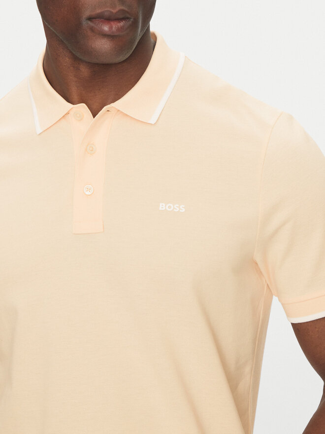 BOSS BOSS Poloshirt Parlay 190 50494697 Écru Regular Fit