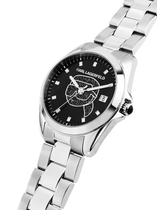 KARL LAGERFELD Ρολόι KARL LAGERFELD R0553101516 Ασημί