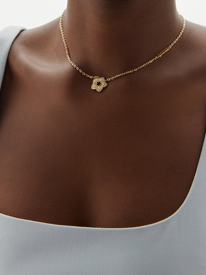 Guess Collana Guess UBN04 466JW Oro