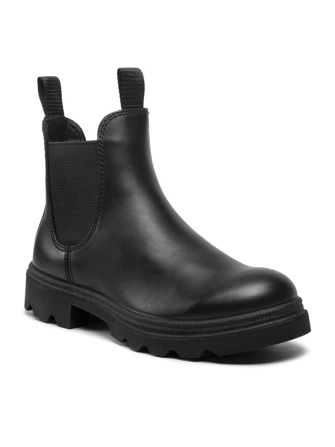 ECCO Členková obuv s elastickým prvkom ECCO Grainer W 21470301001 Čierna