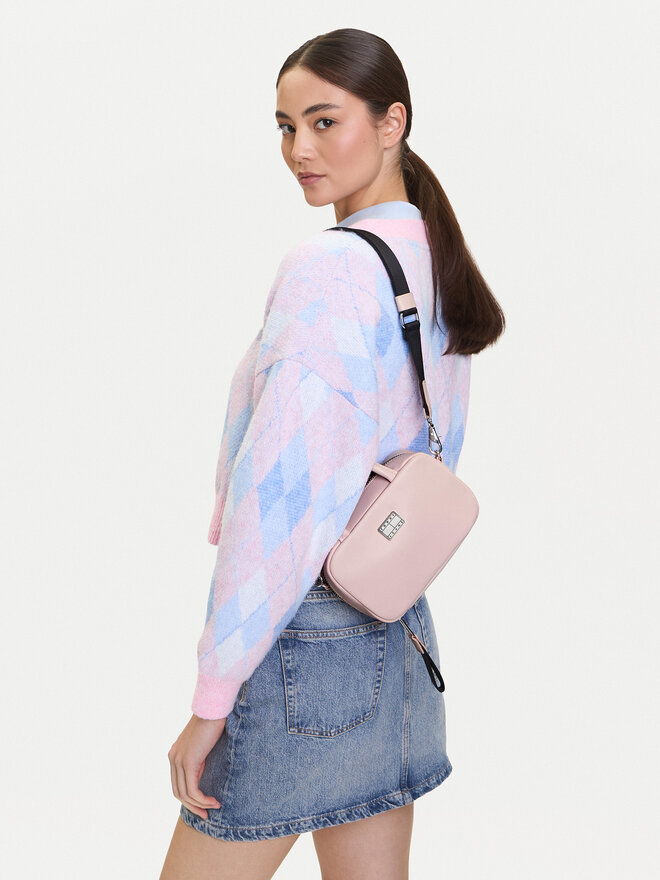 Tommy Jeans Borsetta Tommy Jeans Tjw American Cool Trunk AW0AW17294 Rosa