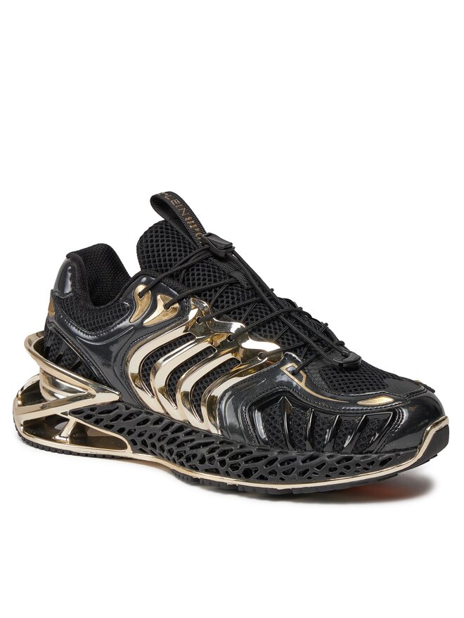 Plein Sport Tenisice Plein Sport The Thunder Stroke Gen.X.02. FACS USC0434 STE003N Crna