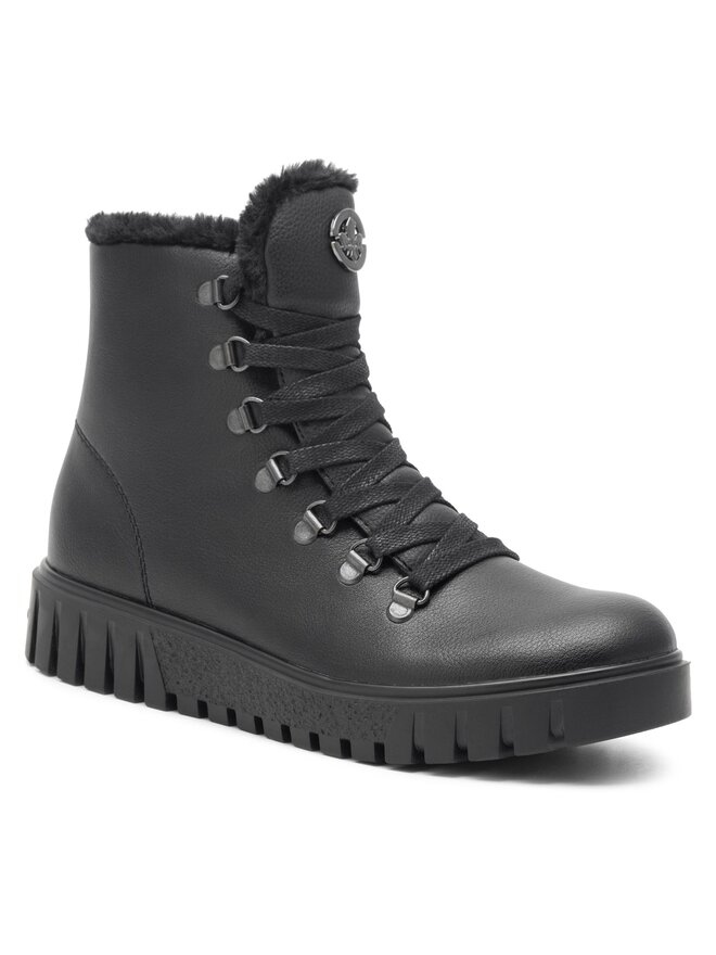 Rieker Botine Rieker Y3432-00 Negru