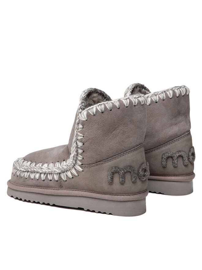 Mou Botas de nieve Mou Eskimo 18 Glitter Logo Gris