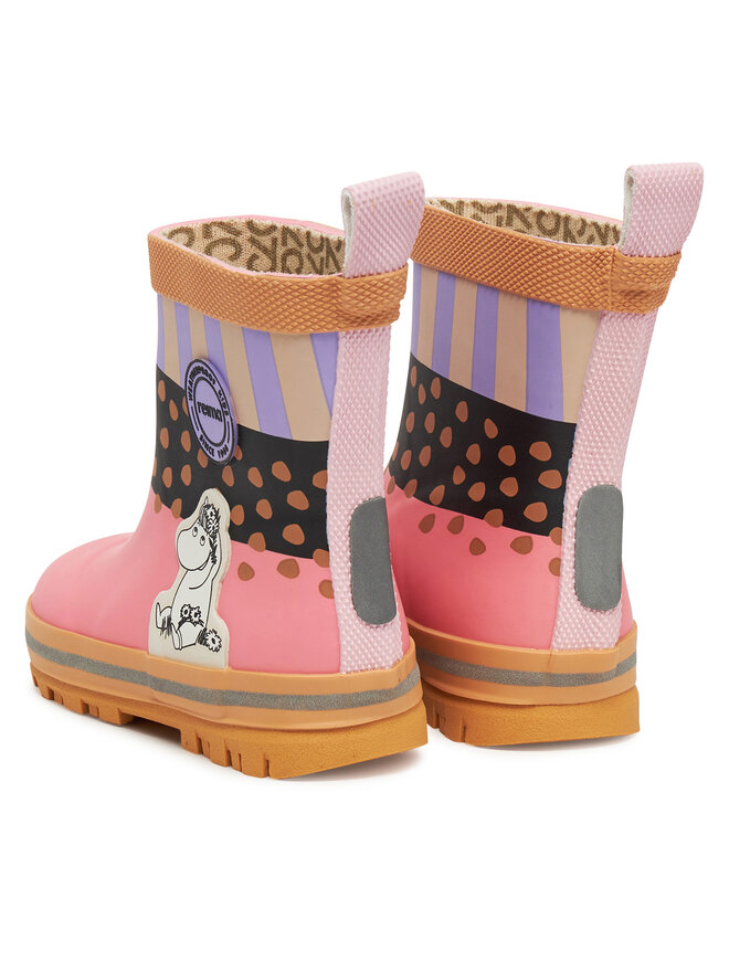 Reima Cizme de cauciuc Reima Magisk Moomin 5400001B Roz