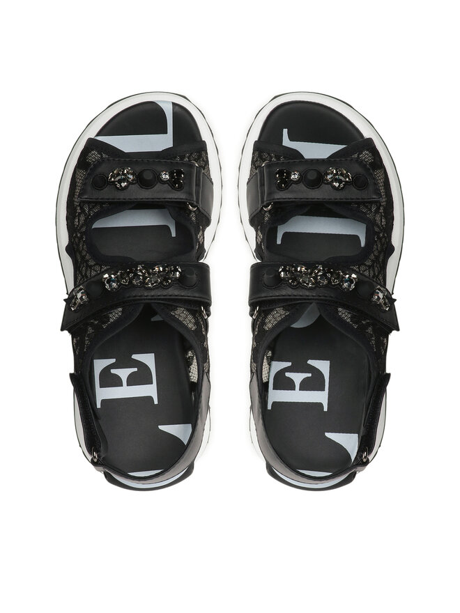 Le Silla Sandalen Le Silla Sandalo Yui 6657Q040M1PPLAC001 Schwarz