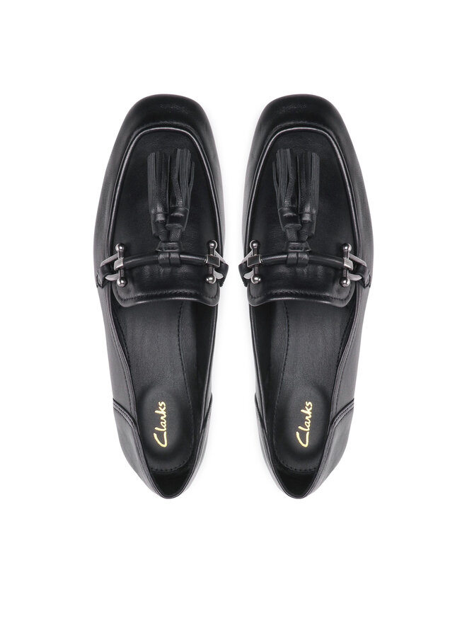 Clarks Slipper Clarks Pure2 Tassel 261613154 Schwarz