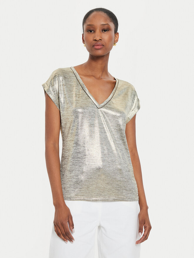 Morgan Morgan Camiseta 242-DAYA1 Oro Regular Fit