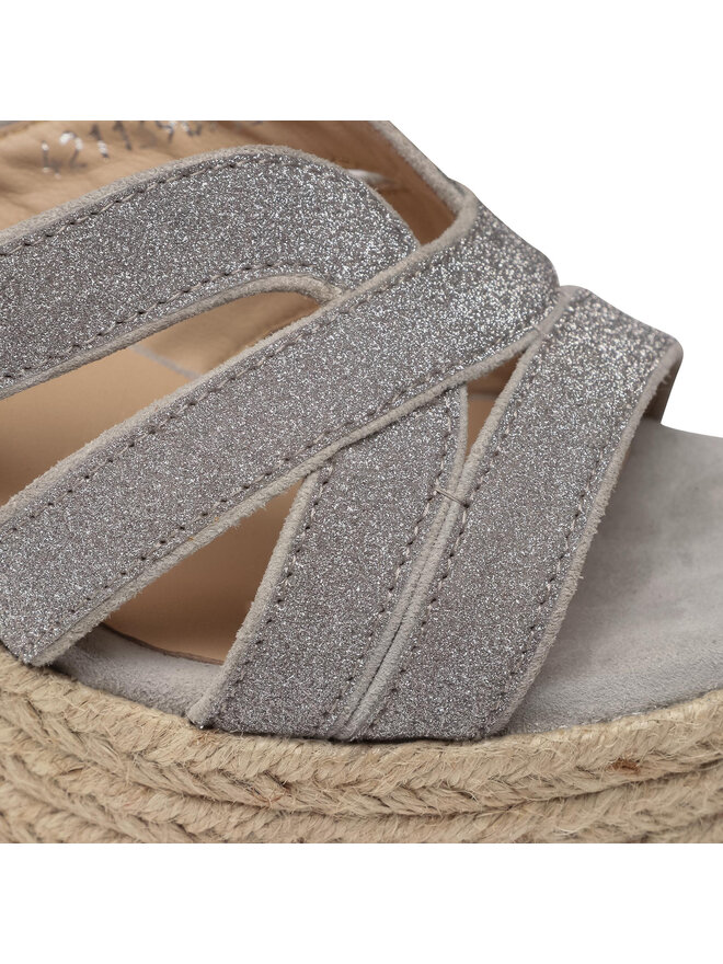 Steffen Schraut Espadrilles Steffen Schraut 33 Glitter Corner 4211390 Silberfarben
