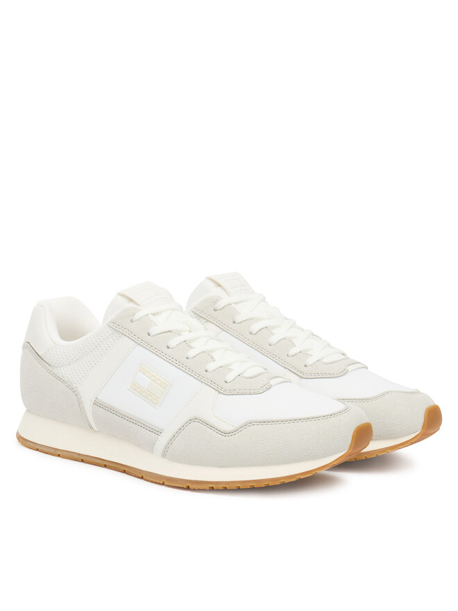 Tommy Jeans Tenisice Tommy Jeans Tjm Runner Casual EM0EM01617 Écru